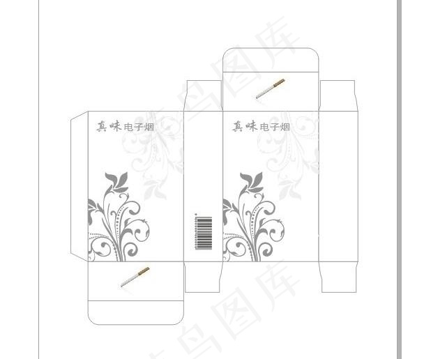 香烟包装图片cdr矢量模版下载
