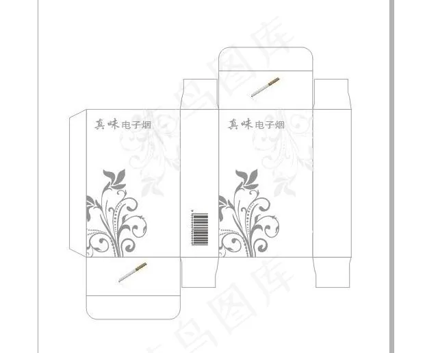 香烟包装图片cdr矢量模版下载
