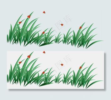 漂亮鲜花绿草免抠png透明图层素材