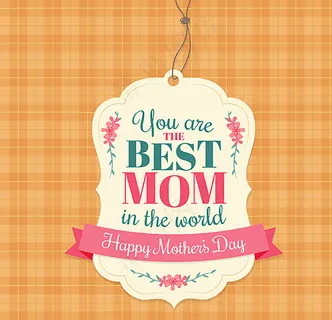 母亲节吊牌贺卡图片
