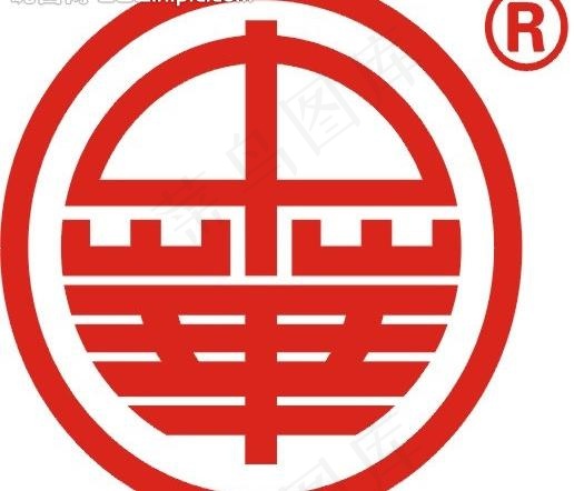 中华logo图片cdr矢量模版下载