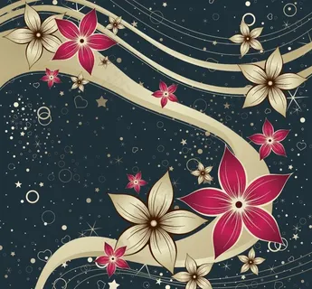 抽象花朵图片 抽象花朵图片