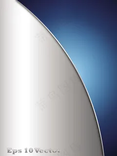 蓝色圆弧科技背景