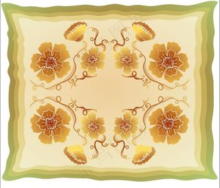 复古古典相框背景花纹