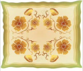 复古古典相框背景花纹