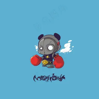 位图 插画 热门游戏 LOL Q版...