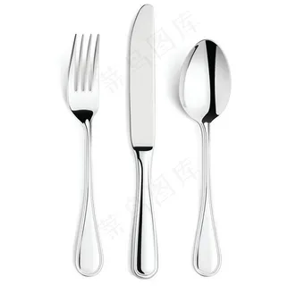 西餐餐具刀叉勺子图片