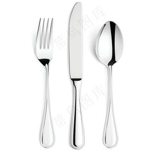西餐餐具刀叉勺子图片
