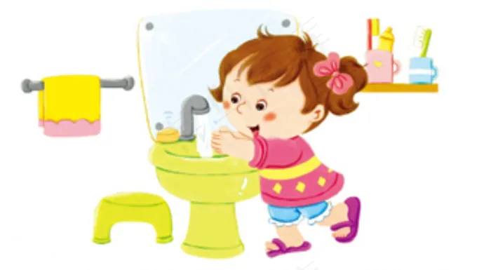 幼儿园礼仪儿歌  洗脸 洗手