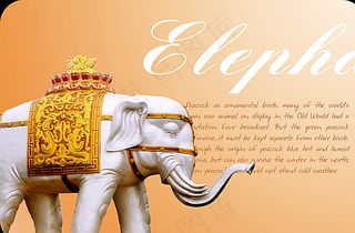 泰国 大象 旅游 雕塑图片