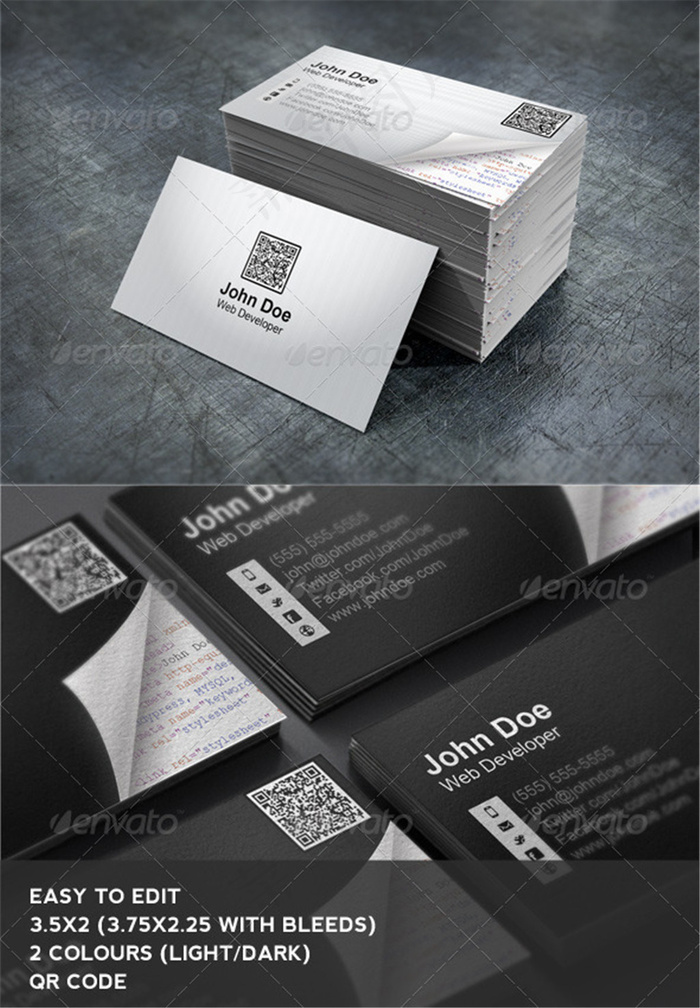 商业名片设计(1125X675(DPI:300))psd模版下载