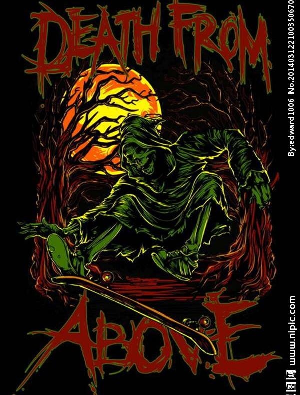 纹身图案t恤花纹图片