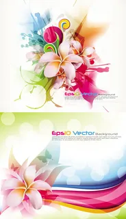 手绘花适量素材 手绘花适量素材