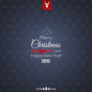 雪花暗纹圣诞卡矢量素材.