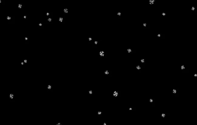 动态雪花视频