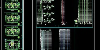 26层居民住宅楼给排水设计图