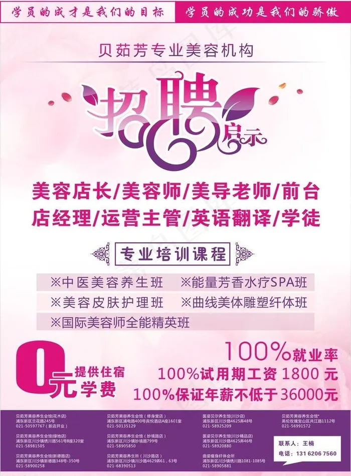 招聘 海报cdr矢量模版下载