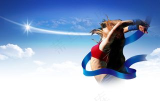 淘宝蓝天白云PSD素材