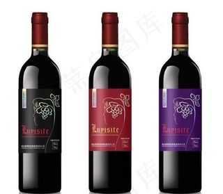 干红葡萄酒 红酒设计图片