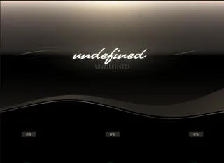 高端黑网页风格flash网站模板