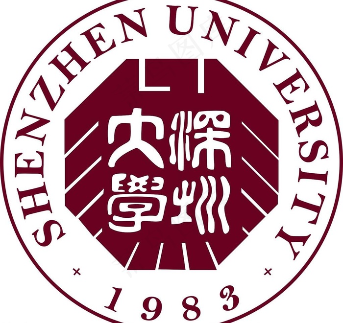 深大校徽图片