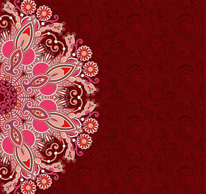 古典花纹背景图片