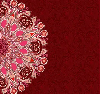 古典花纹背景图片