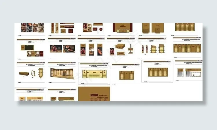 鱼叉车专卖店VI矢量素材cdr矢量模版下载