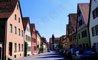 欧式小镇图片