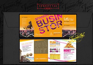 高端 地产 招商 折页图片