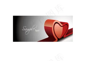 红心卡片