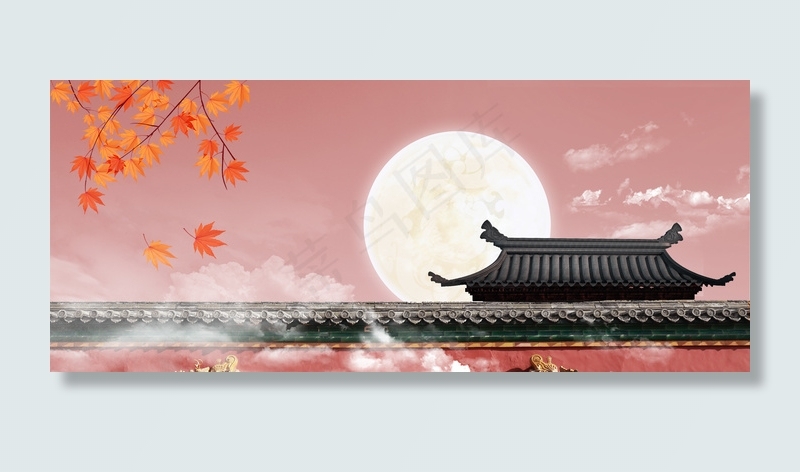 创意中秋唯美中国风背景创意中秋唯美中国风背景
