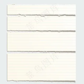 空白的纸23矢量素材