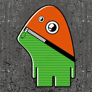 可爱搞怪卡通画矢量图4