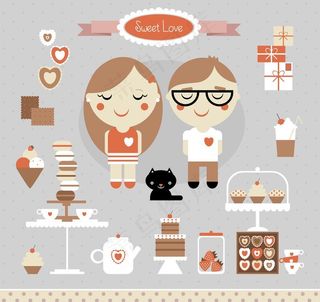 婚礼 新郎 新娘图片