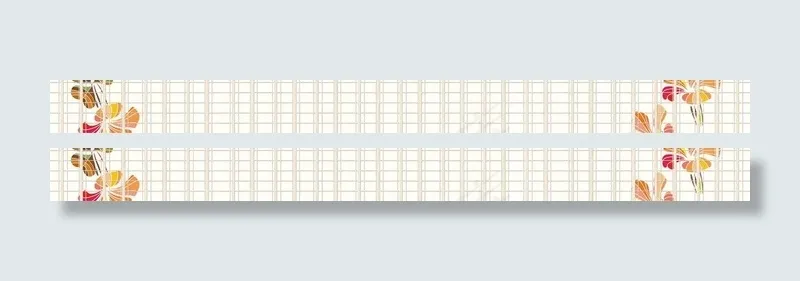 移门腰线图案(7425X984(DPI:100))psd模版下载