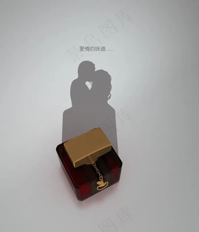 男士香水创意广告图片
