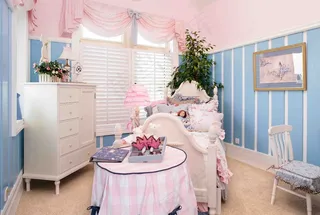 蓝粉色公主房