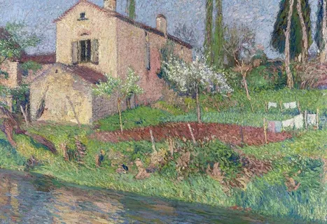 住宅油画图片 住宅油画图片