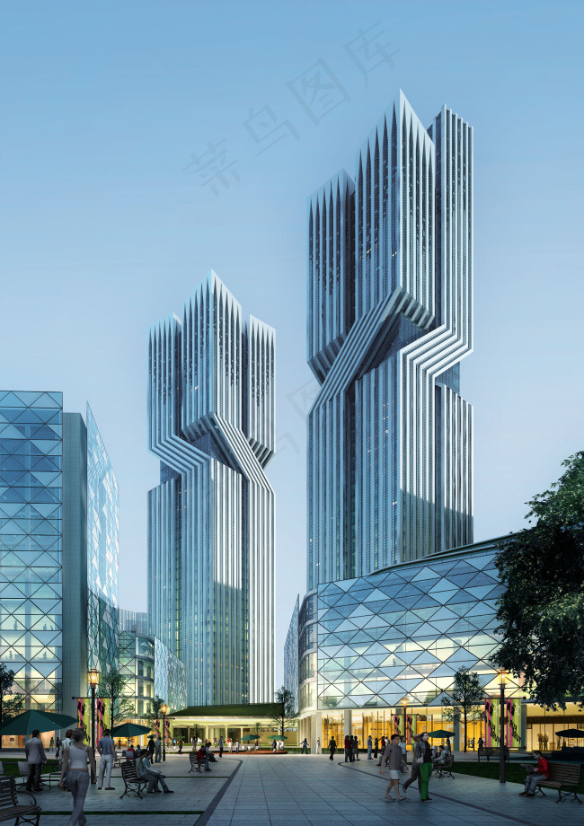 建筑设计(1962X2778(DPI:50))psd模版下载