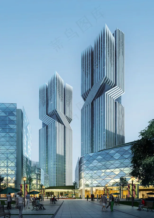 建筑设计(1962X2778(DPI:50))psd模版下载