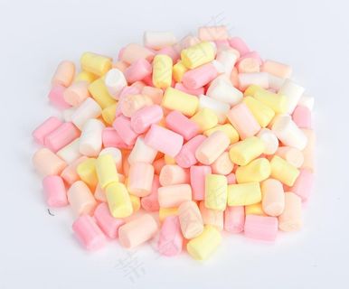 小圆粒棉花糖图片