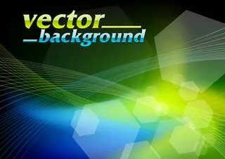 蓝色科技创意主题矢量素材