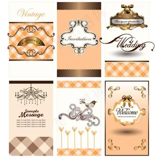 欧式花纹卡片图片