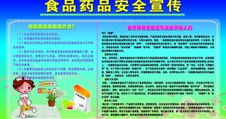 食品药品质安全宣传图片