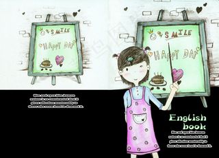 卡通笔记本封面