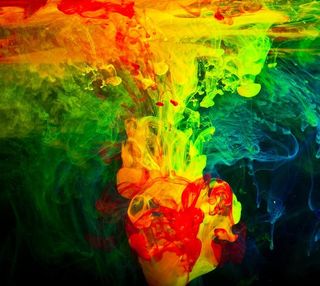 颜料背景 化学背景图片