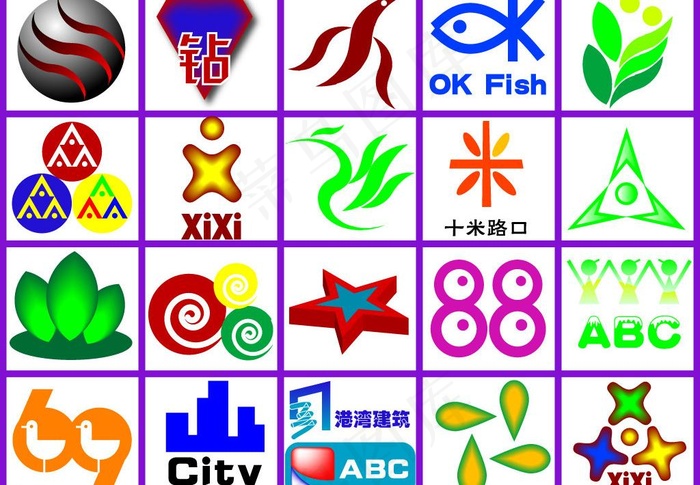 标志logo矢量图图片ai矢量模版下载