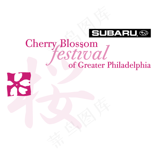 费城的霓光樱花节