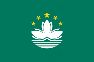 澳门特别行政区旗矢量素材 AI